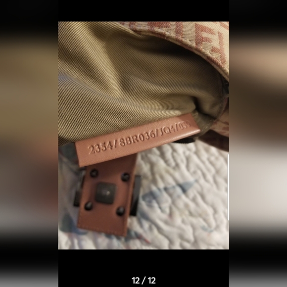 Pink fendi Zucca - Picture 6 of 12